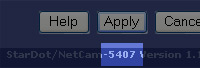 Finding the NetCam version number